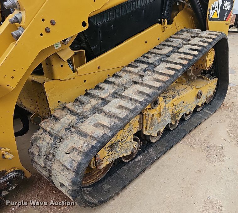 image for item EJ6100 2019 Caterpillar 299D2 tracked skid steer loader