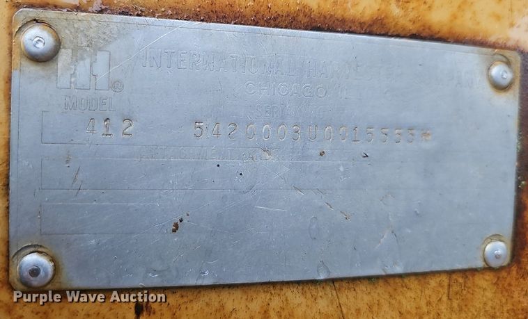 image for item EJ6112 1977 Dresser 412 elevating scraper