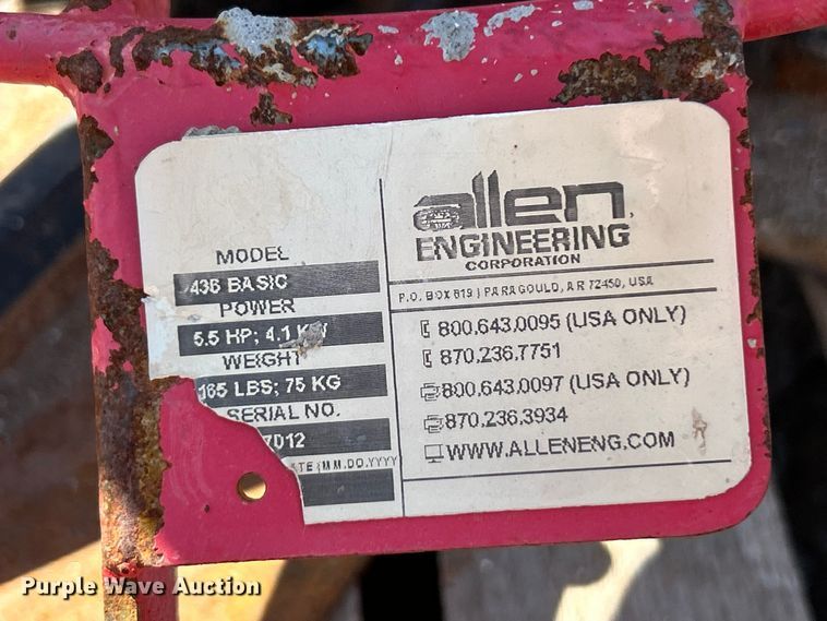 image for item EK4275 (4) Allen trowels 