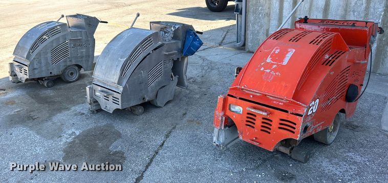 image for item EK4276 (3) Husqvarna concrete saws