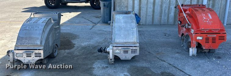 image for item EK4276 (3) Husqvarna concrete saws