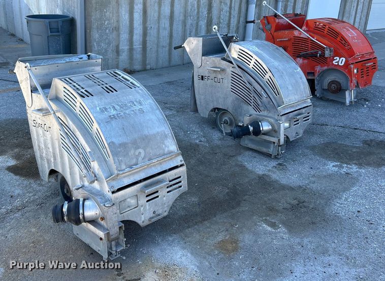 image for item EK4276 (3) Husqvarna concrete saws