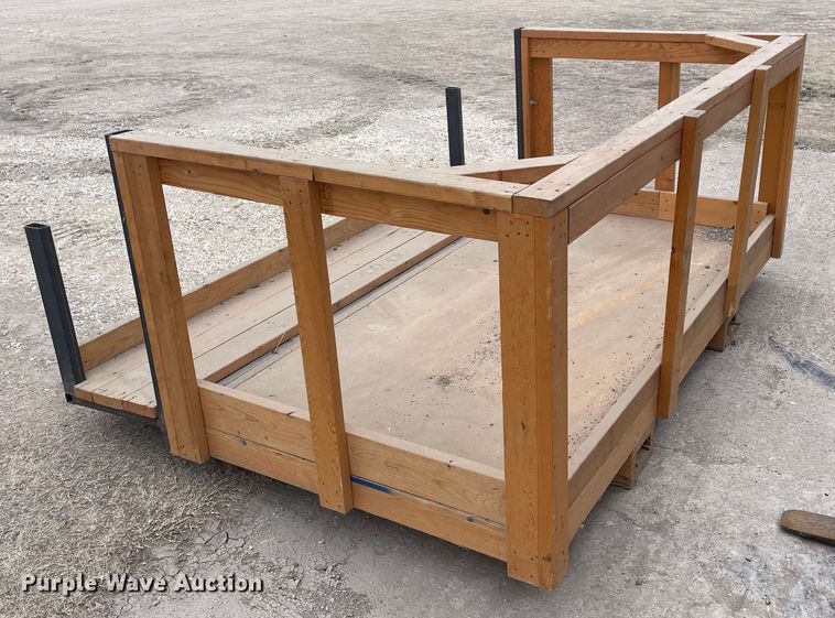 image for item GP9639 John Deere  skid steer forks