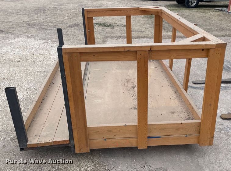 image for item GP9639 John Deere  skid steer forks