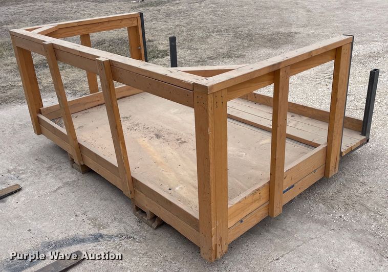 image for item GP9639 John Deere  skid steer forks