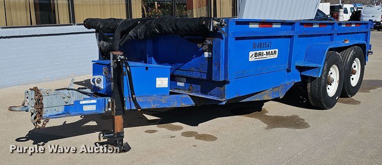 image for item IO9848 2016 Bwise Manufacturing dump trailer