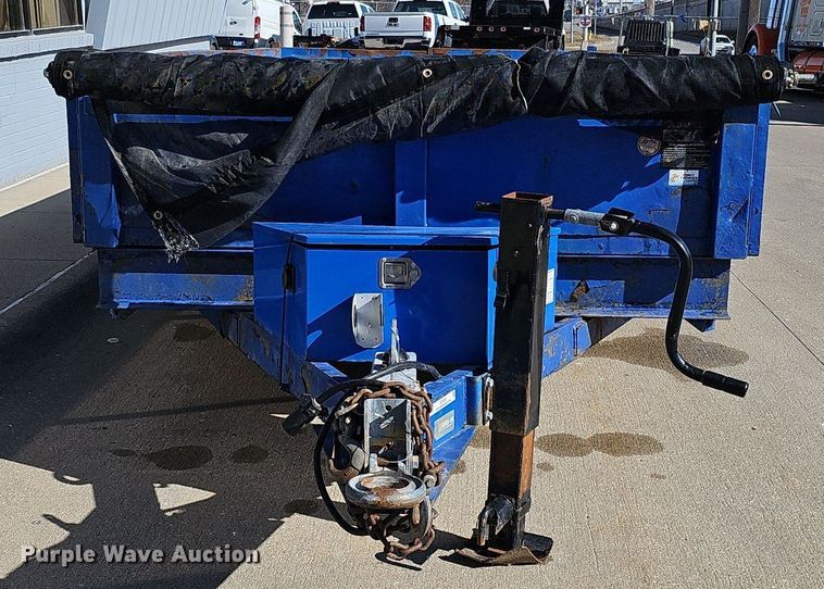 image for item IO9848 2016 Bwise Manufacturing dump trailer