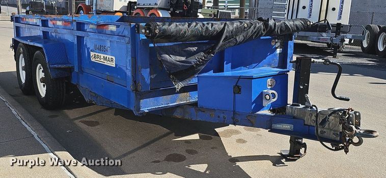 image for item IO9848 2016 Bwise Manufacturing dump trailer
