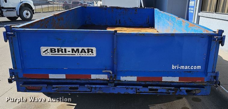 image for item IO9848 2016 Bwise Manufacturing dump trailer