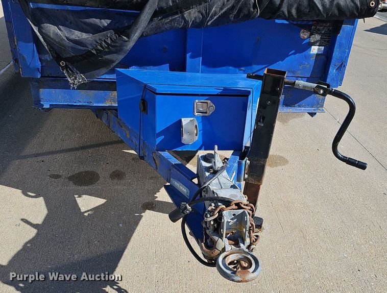 image for item IO9848 2016 Bwise Manufacturing dump trailer