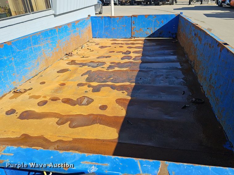 image for item IO9848 2016 Bwise Manufacturing dump trailer