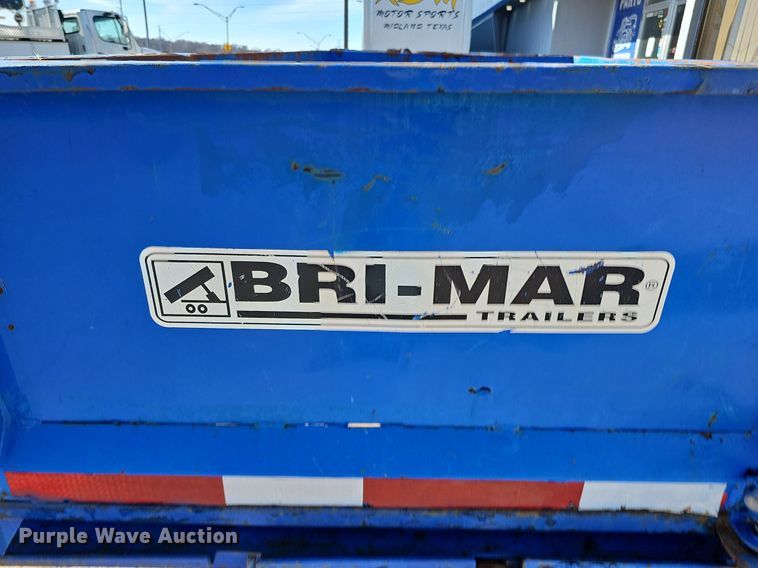 image for item IO9848 2016 Bwise Manufacturing dump trailer