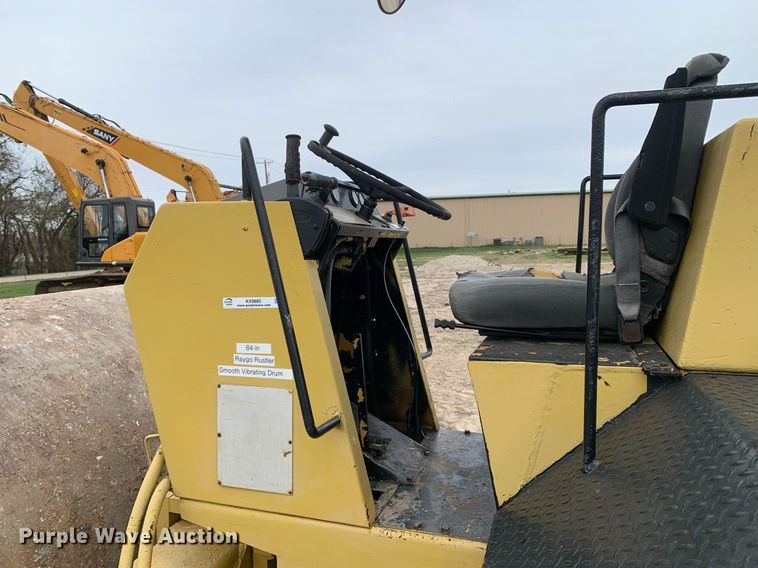 image for item KX9885 1971 Raygo Rustler single drum vibratory roller