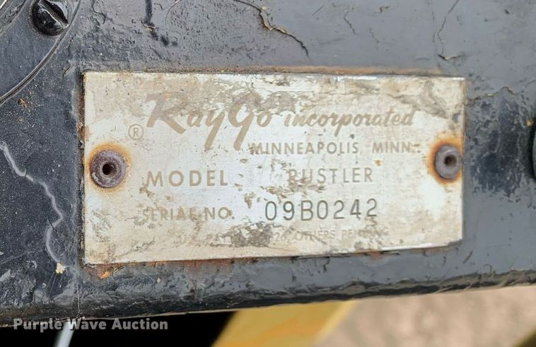 image for item KX9885 1971 Raygo Rustler single drum vibratory roller