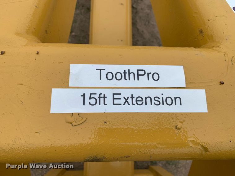 image for item KX9887 ToothPro 15' L excavator boom extension  