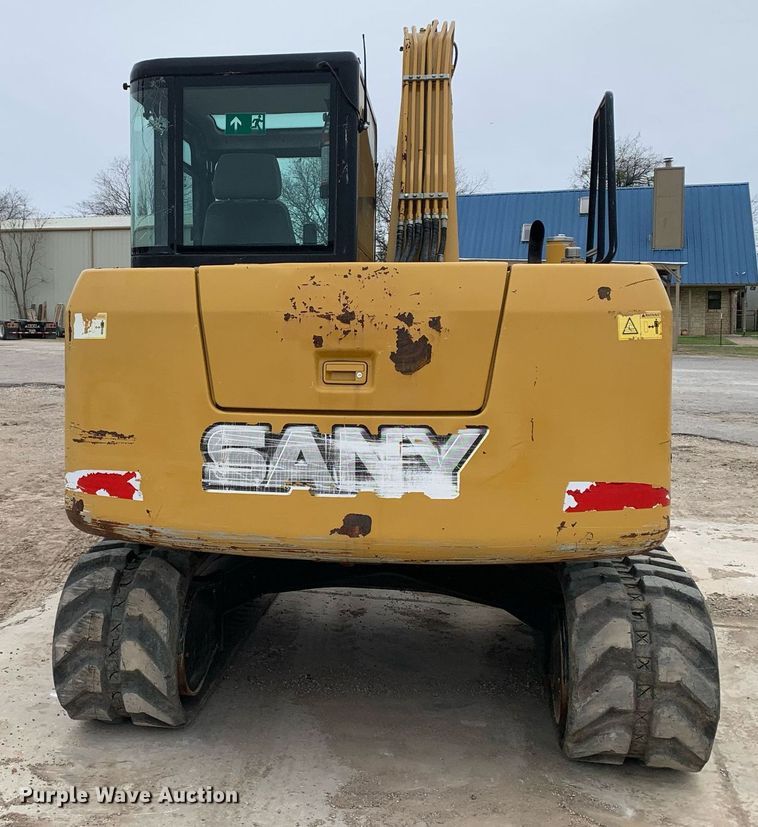 image for item KX9896 2016 Sany SY75C mini excavator