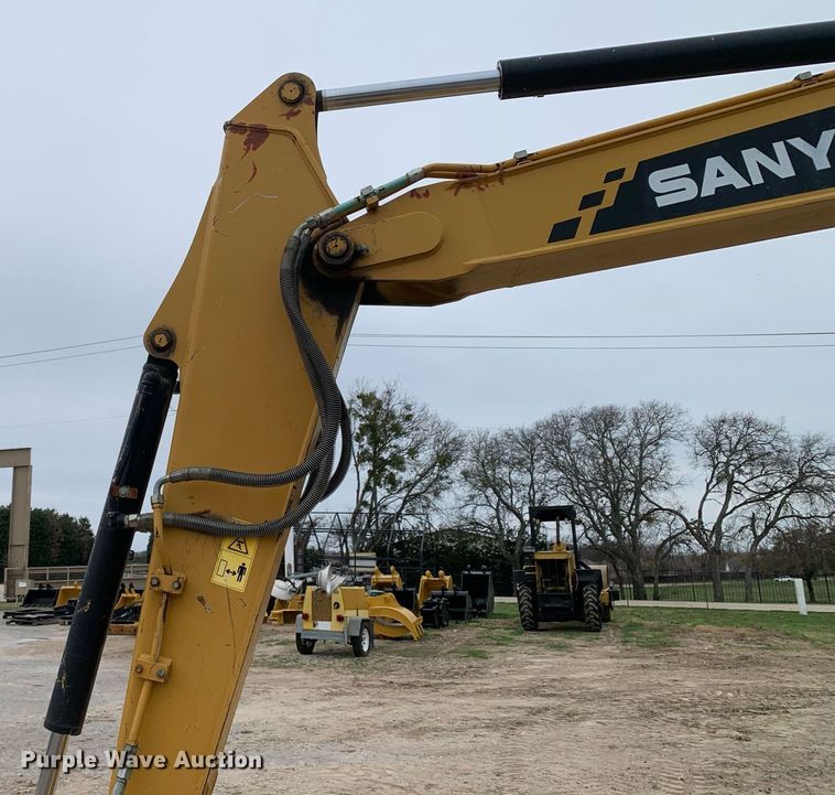 image for item KX9896 2016 Sany SY75C mini excavator