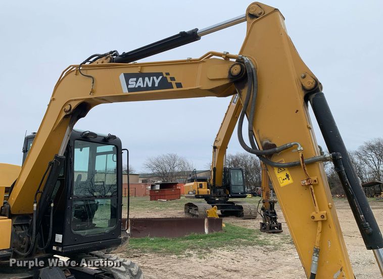 image for item KX9896 2016 Sany SY75C mini excavator