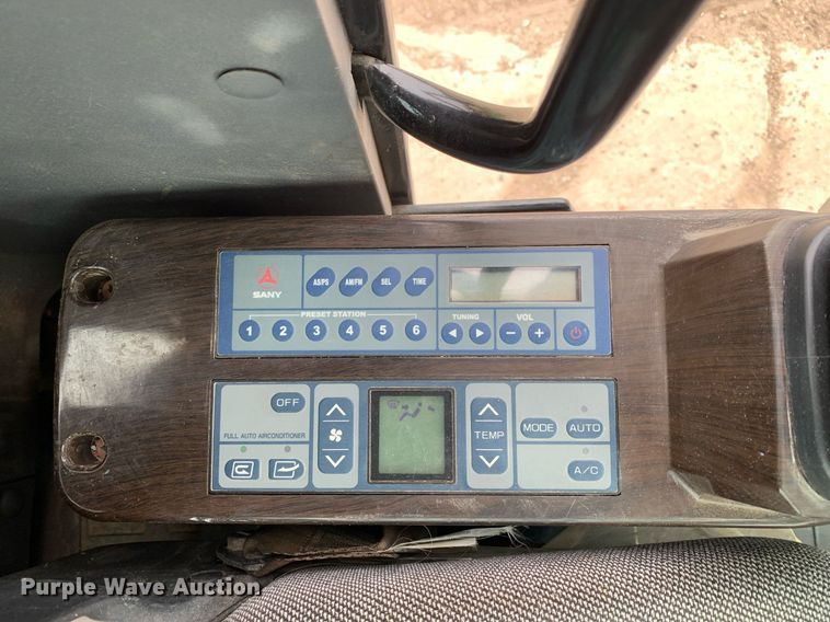 image for item KX9896 2016 Sany SY75C mini excavator