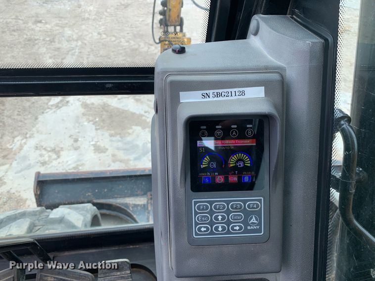 image for item KX9896 2016 Sany SY75C mini excavator