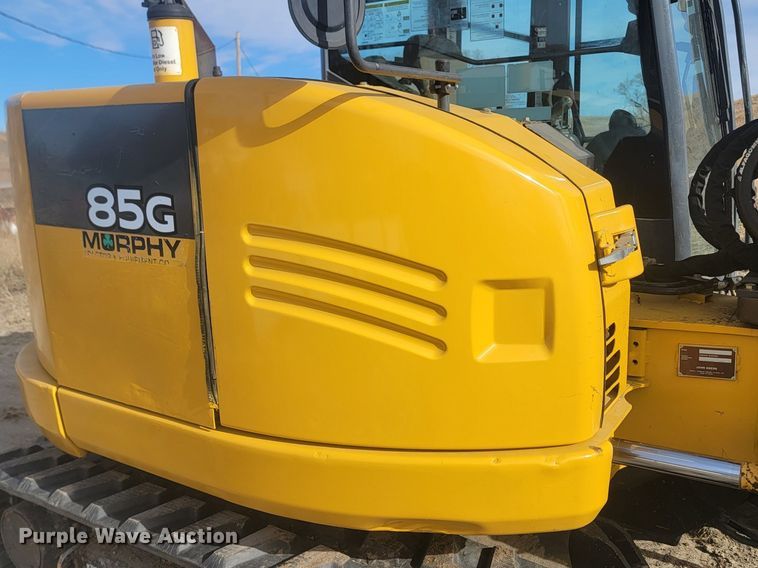 image for item LA9734 2014 John Deere  85G mini excavator