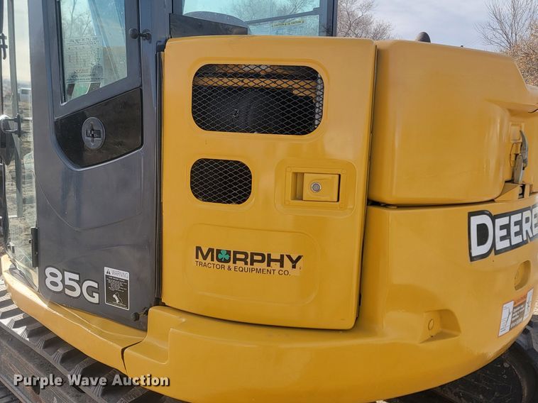 image for item LA9734 2014 John Deere  85G mini excavator