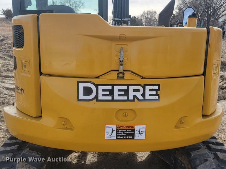 image for item LA9734 2014 John Deere  85G mini excavator