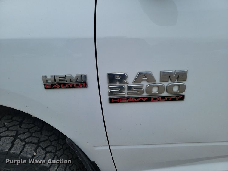 image for item LA9753 2014 Dodge Ram 2500 pickup truck