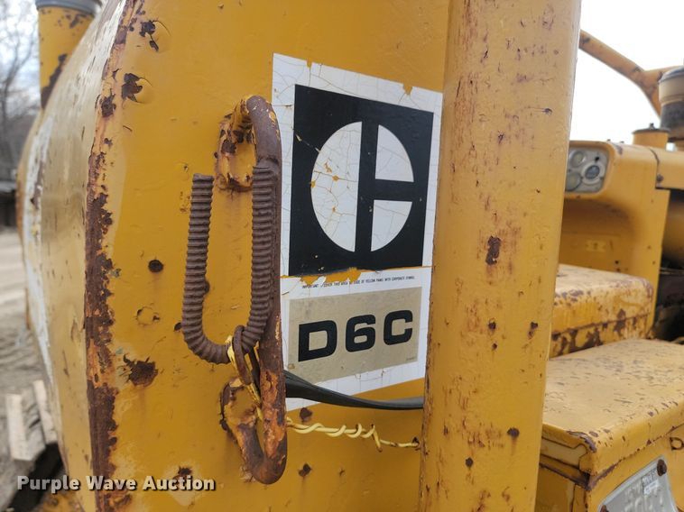 image for item LA9759 1971 Caterpillar  D6C dozer