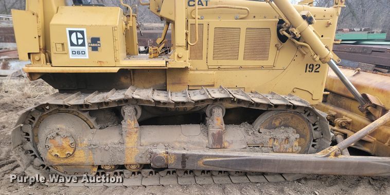 image for item LA9760 1984 Caterpillar  D6D dozer