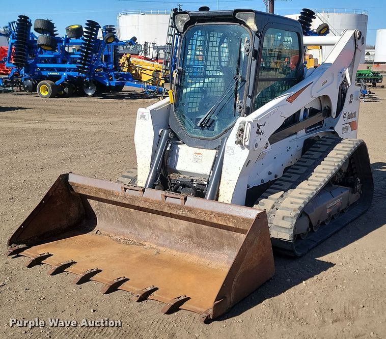 image for item LA9771 2018 Bobcat T870 tracked skid steer loader