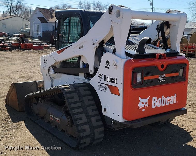image for item LA9771 2018 Bobcat T870 tracked skid steer loader