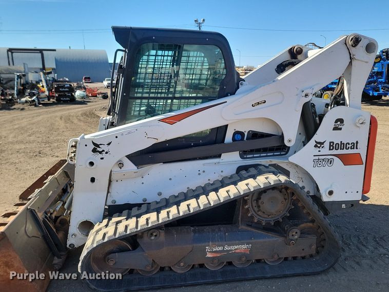 image for item LA9771 2018 Bobcat T870 tracked skid steer loader
