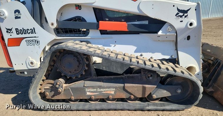 image for item LA9771 2018 Bobcat T870 tracked skid steer loader