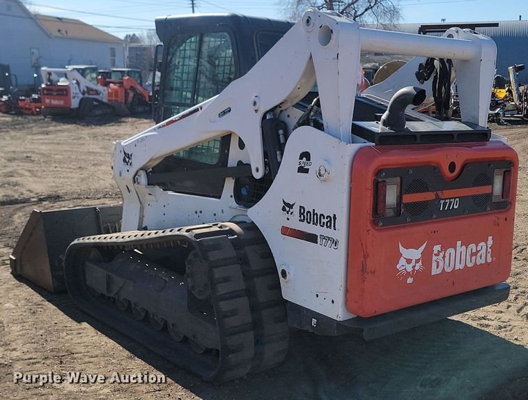 image for item LA9772 2016 Bobcat  T770 tracked skid steer loader