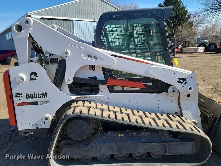 image for item LA9772 2016 Bobcat  T770 tracked skid steer loader