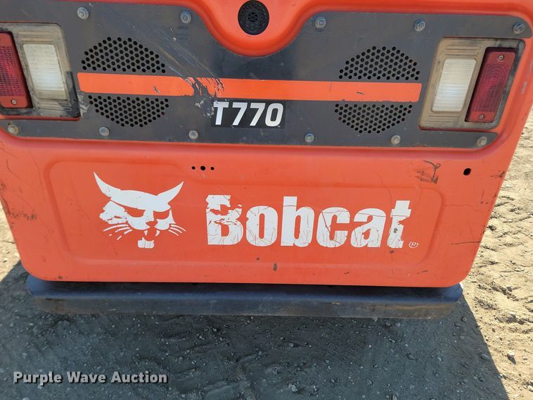 image for item LA9772 2016 Bobcat  T770 tracked skid steer loader