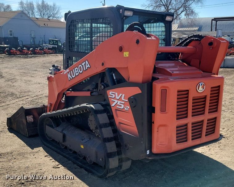image for item LA9773 2020 Kubota  SVL75-2 tracked skid steer loader