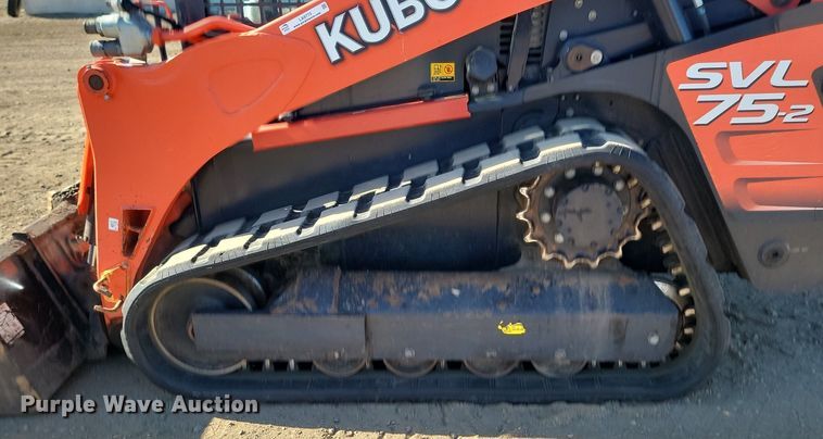 image for item LA9773 2020 Kubota  SVL75-2 tracked skid steer loader