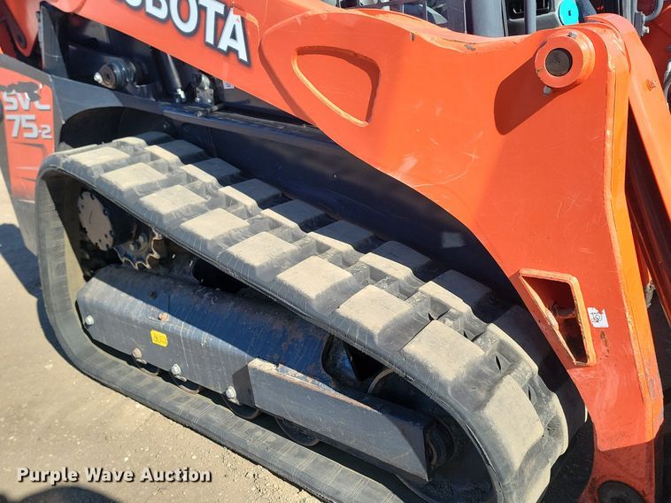 image for item LA9773 2020 Kubota  SVL75-2 tracked skid steer loader