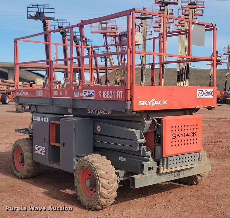 image for item LA9775 2002 Skyjack SJ-8831 scissor lift