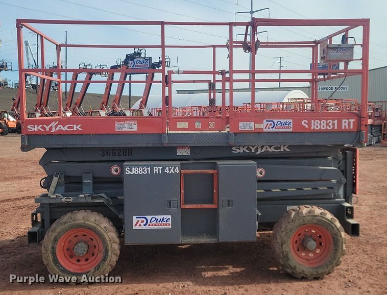 image for item LA9775 2002 Skyjack SJ-8831 scissor lift