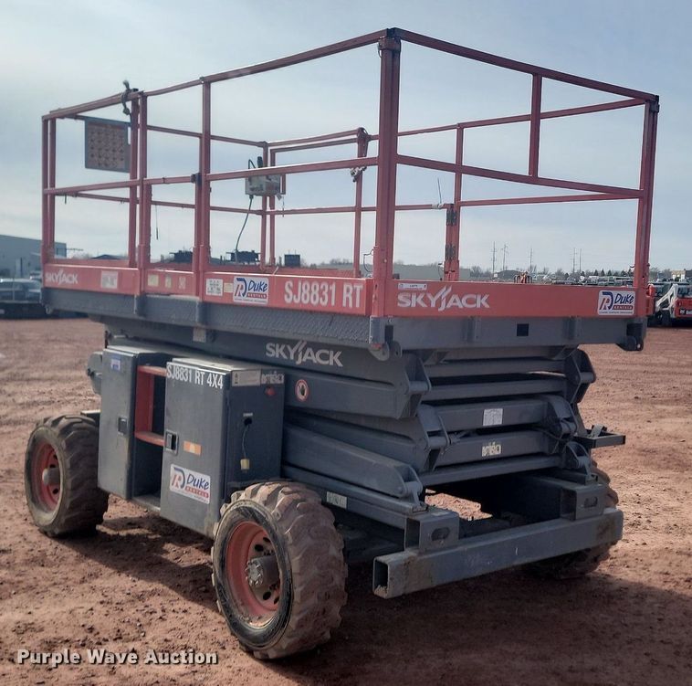 image for item LA9775 2002 Skyjack SJ-8831 scissor lift