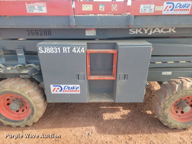 image for item LA9775 2002 Skyjack SJ-8831 scissor lift