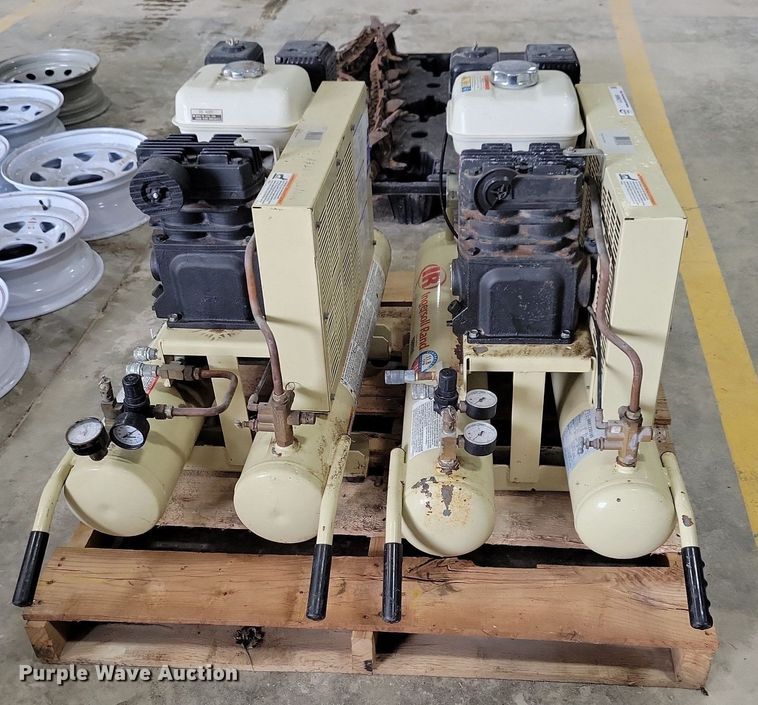 image for item LC9869 (2) Ingersoll Rand air compressors