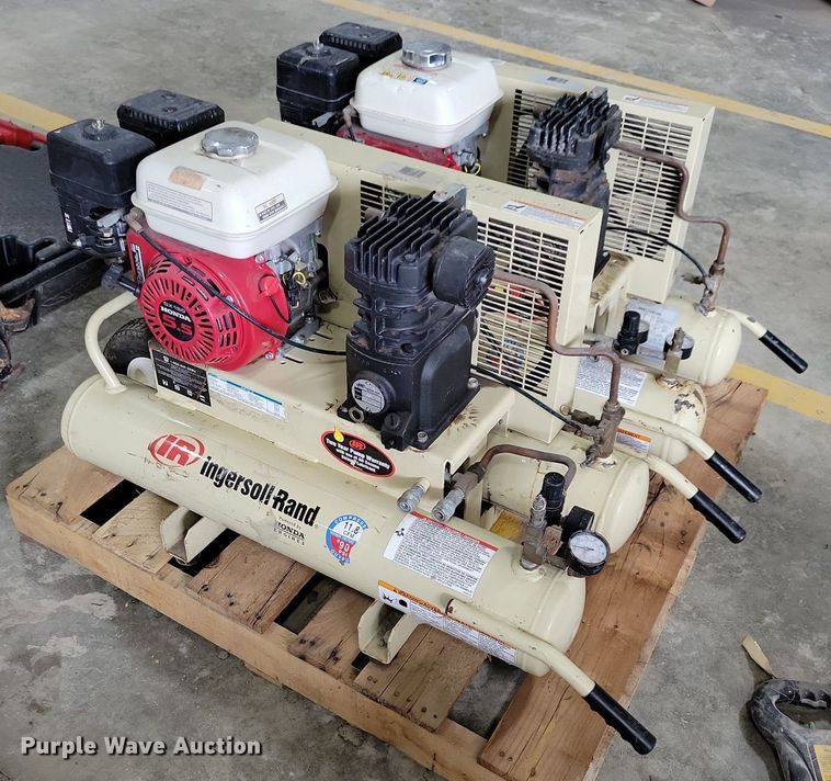 image for item LC9869 (2) Ingersoll Rand air compressors