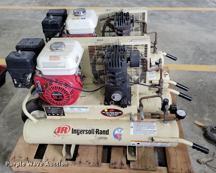 image for item LC9869 (2) Ingersoll Rand air compressors