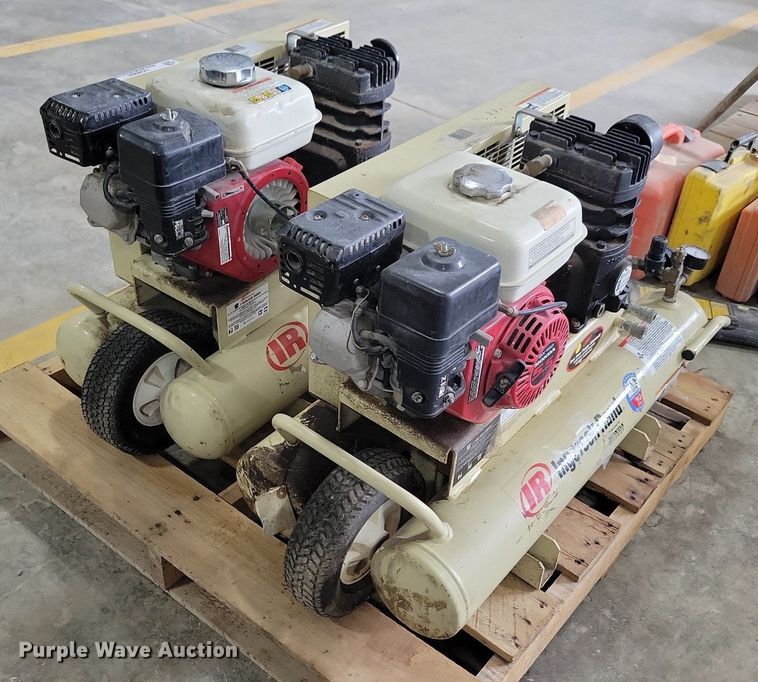 image for item LC9869 (2) Ingersoll Rand air compressors
