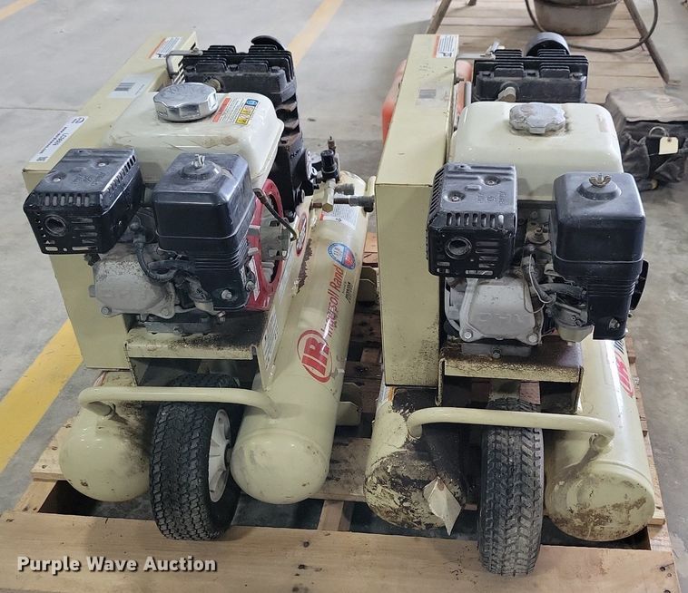image for item LC9869 (2) Ingersoll Rand air compressors