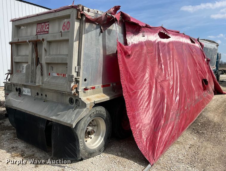 image for item LD9312 2001 Vantage T-91-SS end dump trailer
